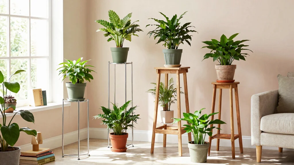 23 Creative Plant Stand Ideas to Show Off Your Greenery