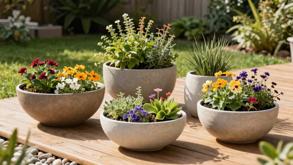 7 Chic Outdoor Bowl Planter Ideas for a Modern Look