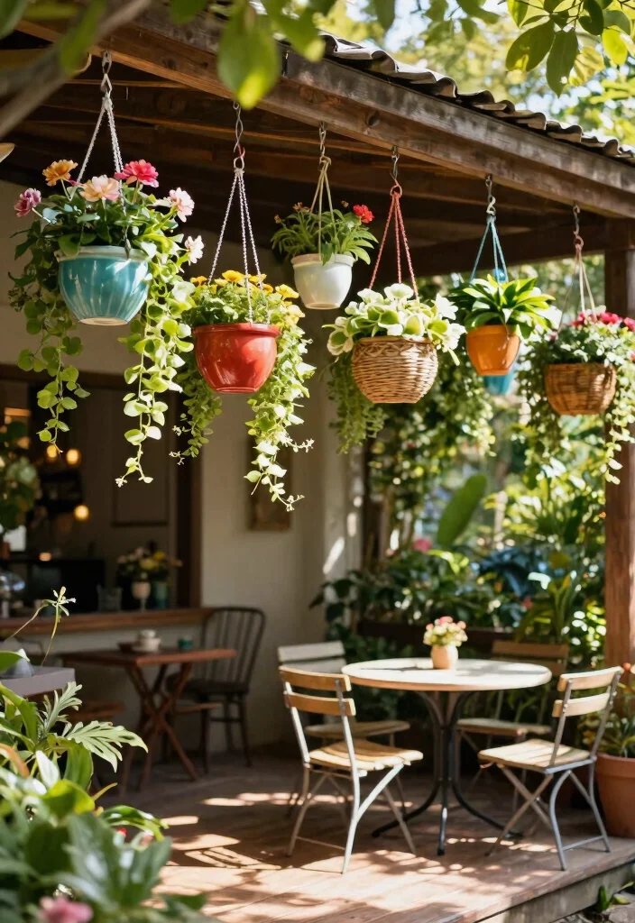 10 Beautiful Outdoor Planter Ideas Patio Lovers Want 3. Hanging Planters 0