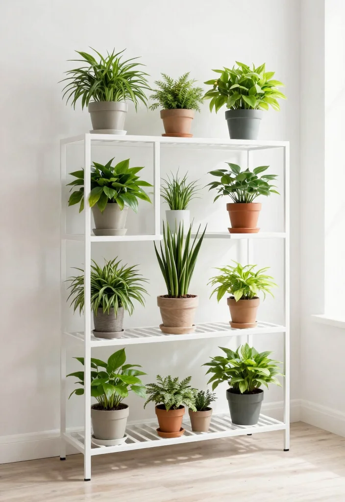 10 Best Plant Stand Display Concepts for a Greenhouse Look 10. Modular Plant Stands for Customization 0