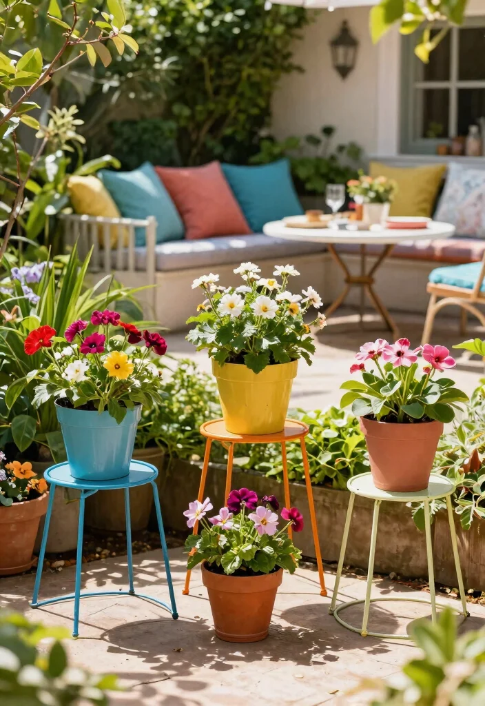 10 Chic French Plant Stand Ideas for Your Garden 3. Decorative Metal Plant Stands 0