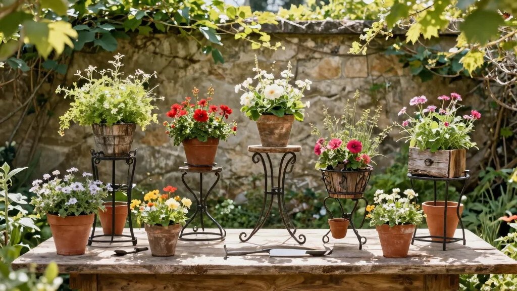 10 Chic French Plant Stand Ideas for Your Garden