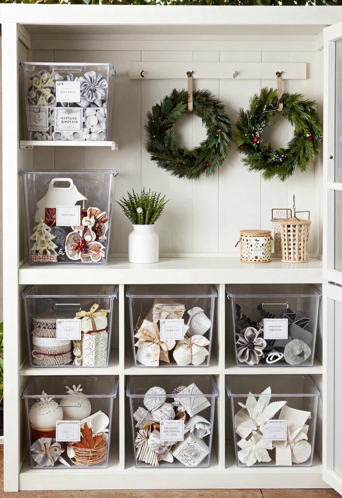 10 Clever Garden Shed Transformation Ideas to Repurpose Space 10. Seasonal Decor Storage Keep It Neat 0