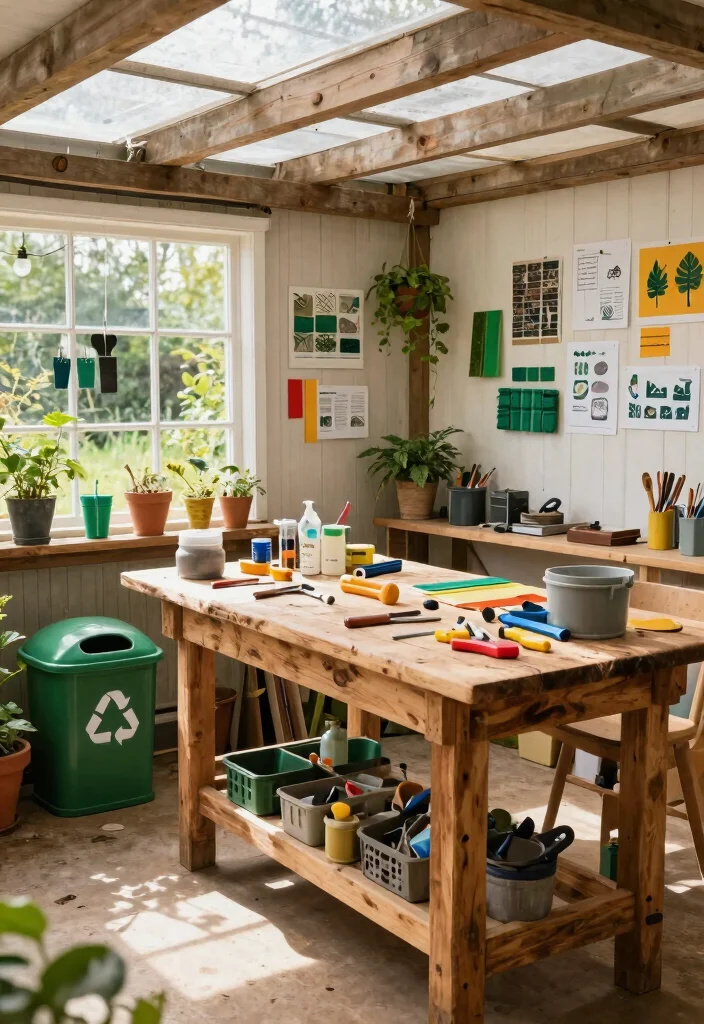10 Clever Garden Shed Transformation Ideas to Repurpose Space 9. Sustainable Workshop Eco Friendly Projects 0