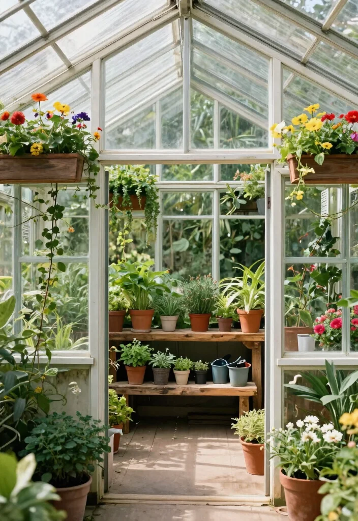 10 Cozy Country Garden Shed Ideas for a Rustic Home 3. Greenhouse Shed Hybrid 0