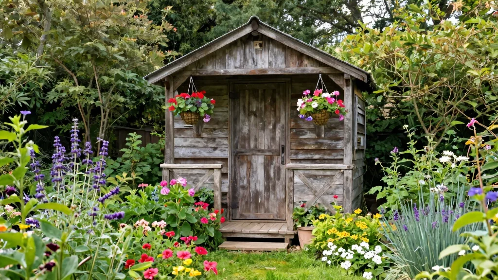 10 Cozy Country Garden Shed Ideas for a Rustic Home
