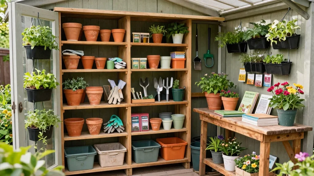 10 Durable Garden Shed Shelving Ideas for Maximum Storage