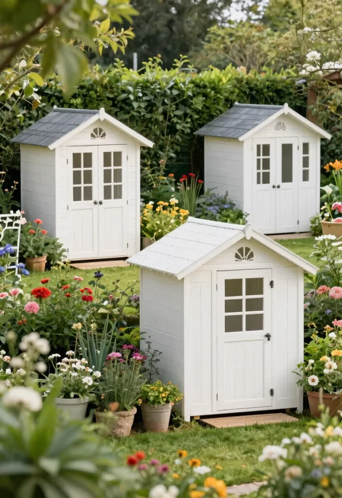 10 Elegant White Garden Shed Ideas for a Clean Look Conclusion 0