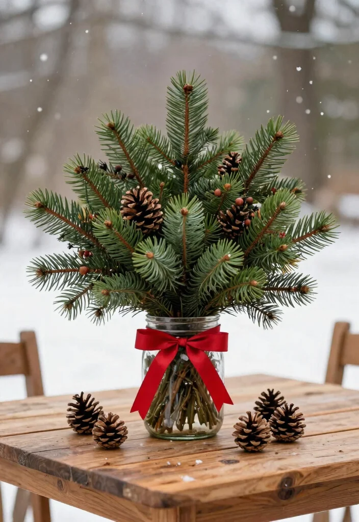 10 Lush Winter Outdoor Planter Ideas Evergreen Focus 10. DIY Evergreen Arrangements 0