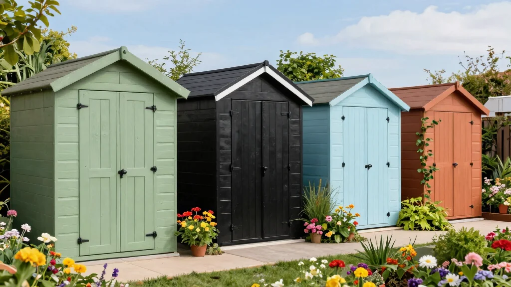 10 Modern Garden Shed Colours Ideas to Match Your Home