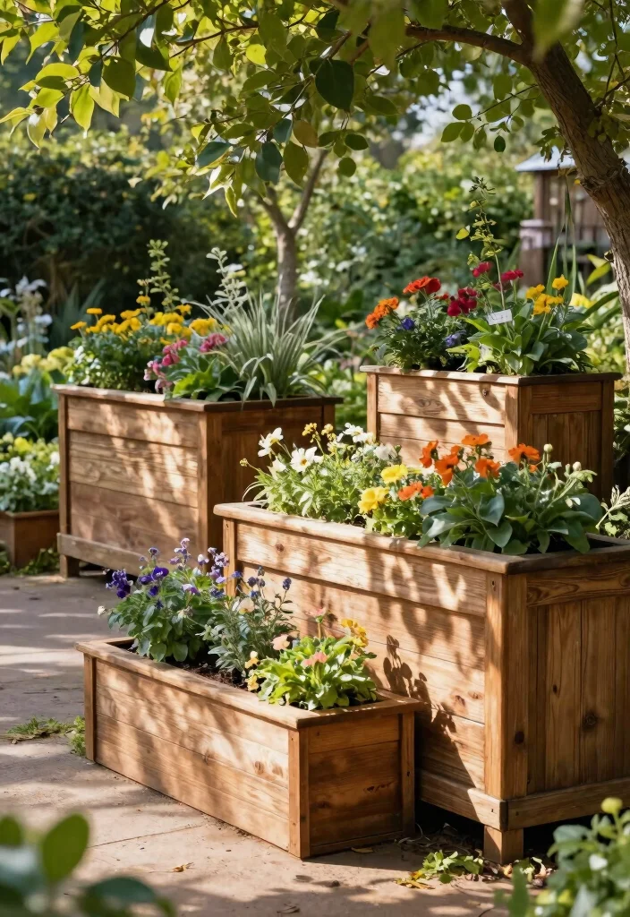 10 Modern Outdoor Planter Designs for a Polished Yard 2. Wooden Planter Boxes 0