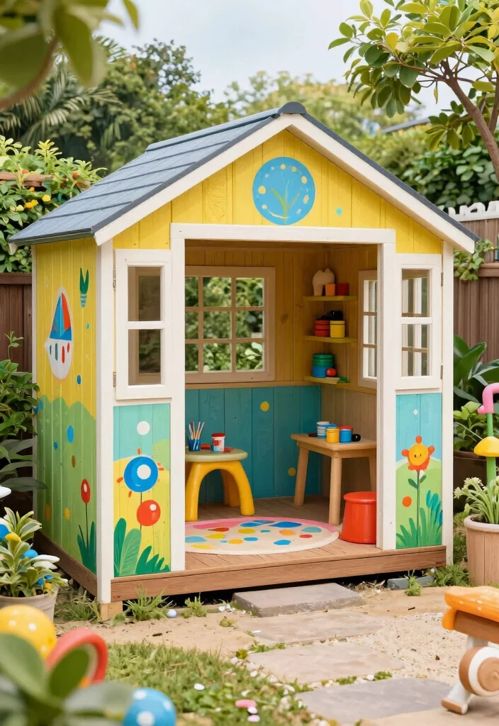 11 Beautiful Garden Shed with Porch Ideas Extra Comfort 11. Family Fun Zone 0