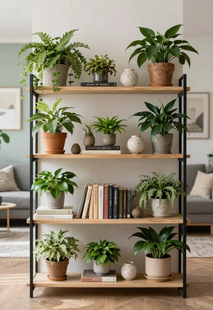 11 Best Ikea Plant Stand Ideas and Hacks for Your Home 10. The SNDA Shelf Transformation 0