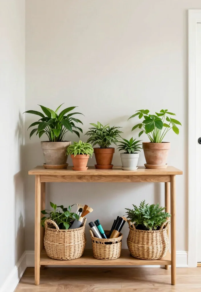 11 Best Ikea Plant Stand Ideas and Hacks for Your Home 3. The Hemnes Console Table Hack 0