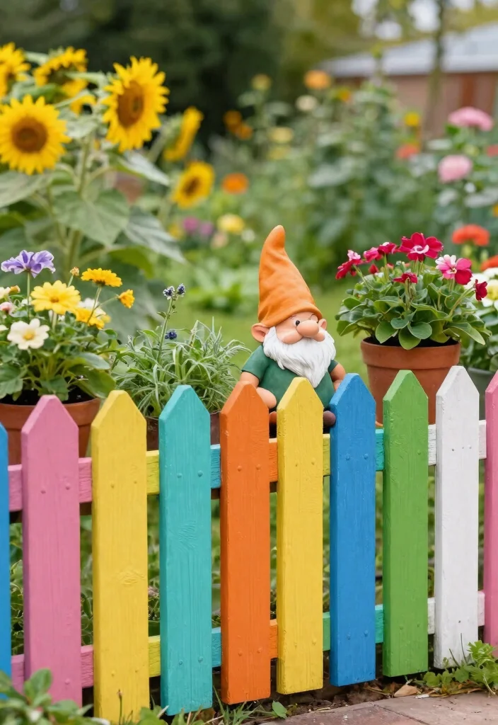 11 Best Outdoor Pallet Planter Ideas for Small Urban Spaces 10. Colorful Pallet Garden Fence 0