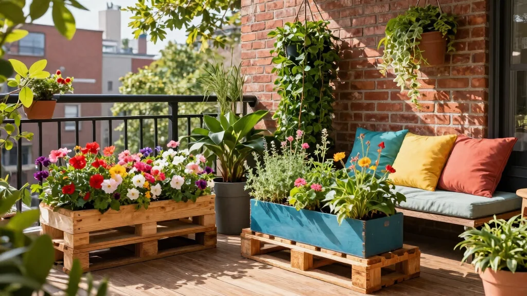 11 Best Outdoor Pallet Planter Ideas for Small Urban Spaces