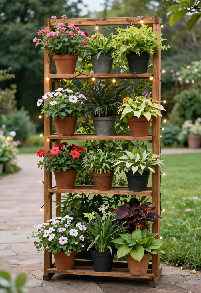 11 Brilliant Outdoor Wall Planter Ideas DIY Style 6. Vertical Garden Frame 0