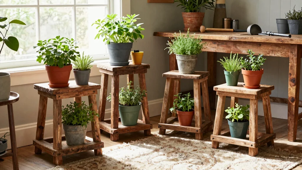11 Cozy Farmhouse Plant Stand Ideas for Your Home