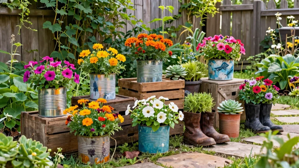 11 Creative Outdoor Planter Ideas for Your Garden