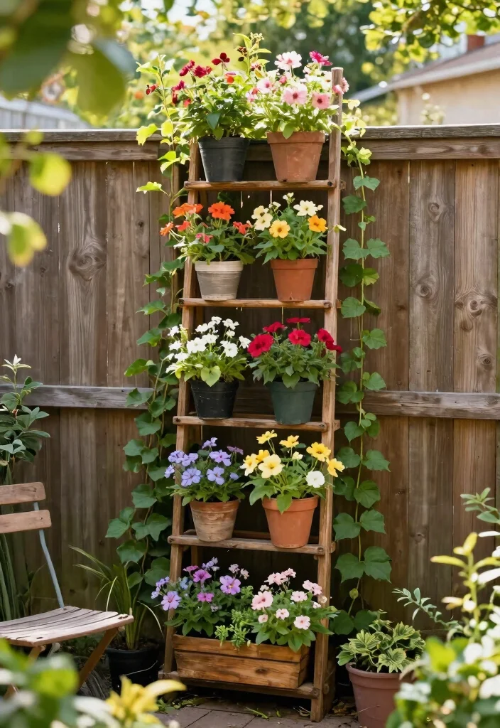 11 Creative Outdoor Wall Planter Ideas for Your Fence 7. Vertical Garden Trellis 0