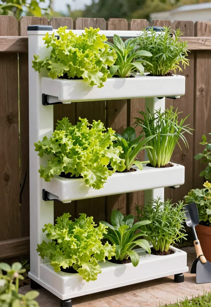 11 Creative Outdoor Wall Planter Ideas for Your Fence 8. Vertical Hydroponic Systems 0