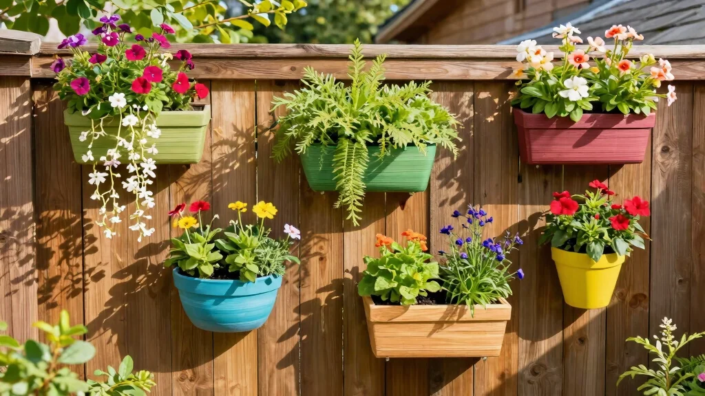 11 Creative Outdoor Wall Planter Ideas for Your Fence