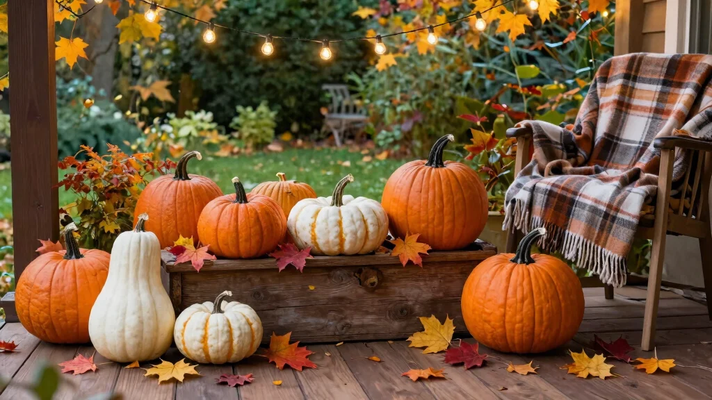 11 Cute Fall Outdoor Planter Ideas with Pumpkins