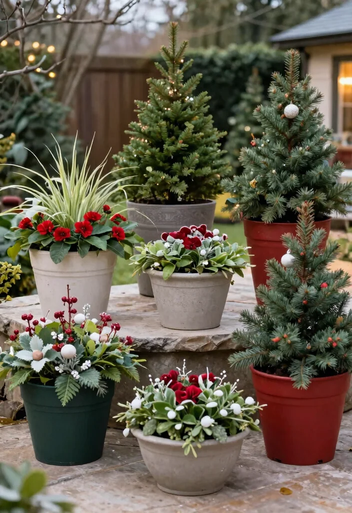 11 Festive Christmas Outdoor Planter Ideas for Holidays Conclusion 0