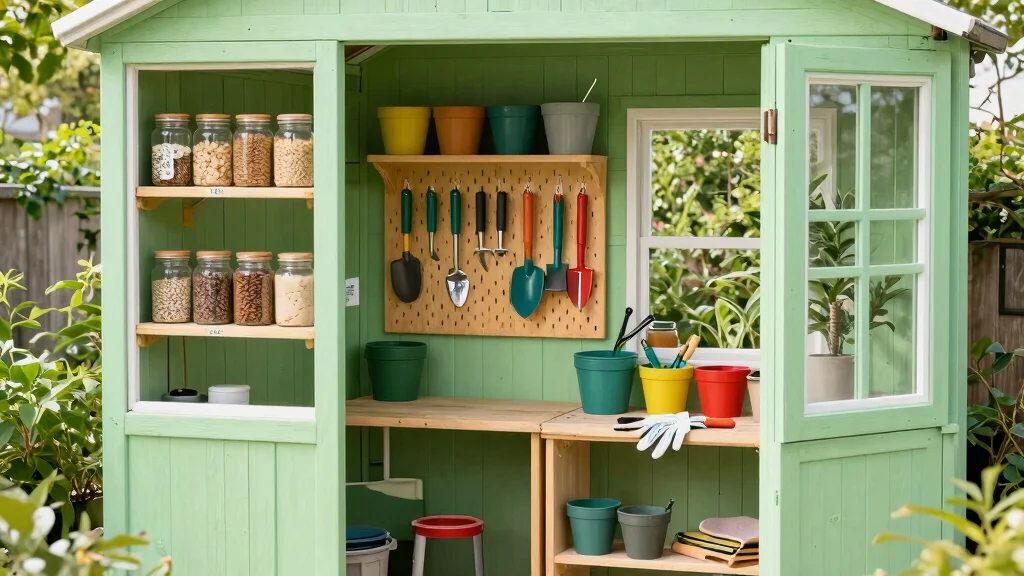 11 Genius Garden Shed Organization Ideas to End the Clutter