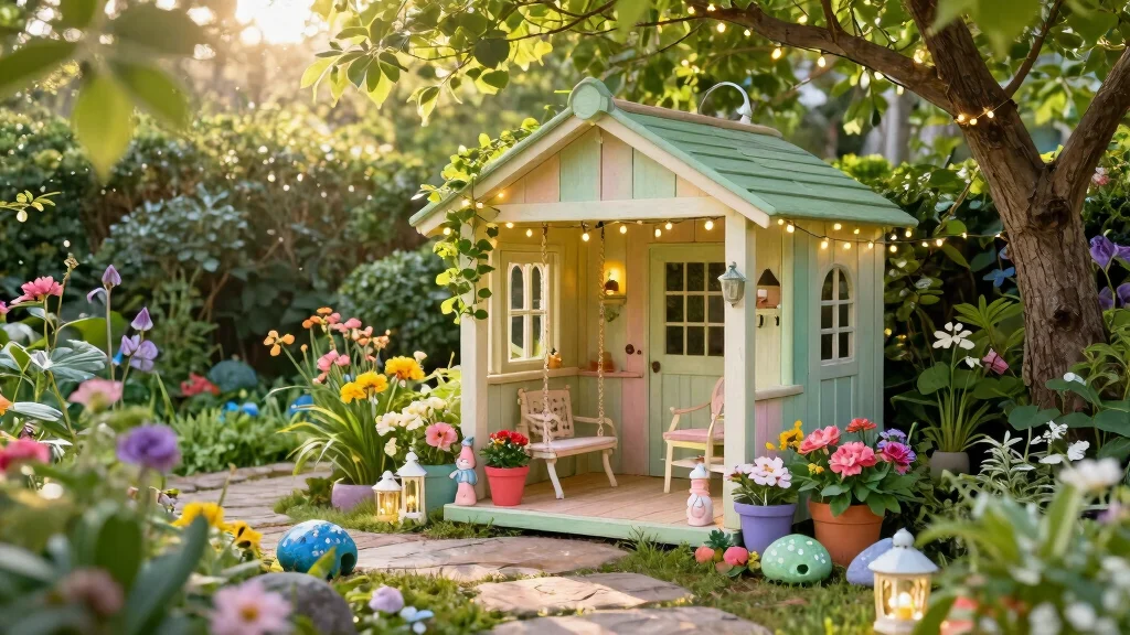 11 Magical Fairy Garden Shed Ideas (So Whimsical!)