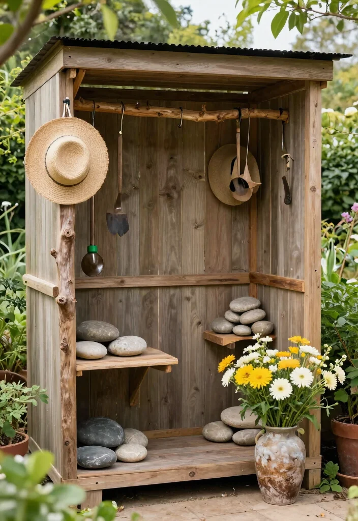 11 Pro Garden Shed Decoration Tips for Every Homeowner 8. Incorporate Natural Elements 0