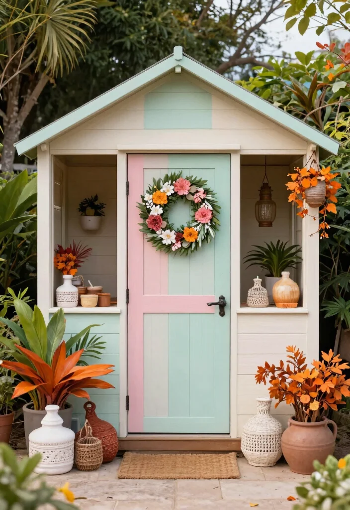 11 Pro Garden Shed Decoration Tips for Every Homeowner 9. Seasonal Decor Changes 0