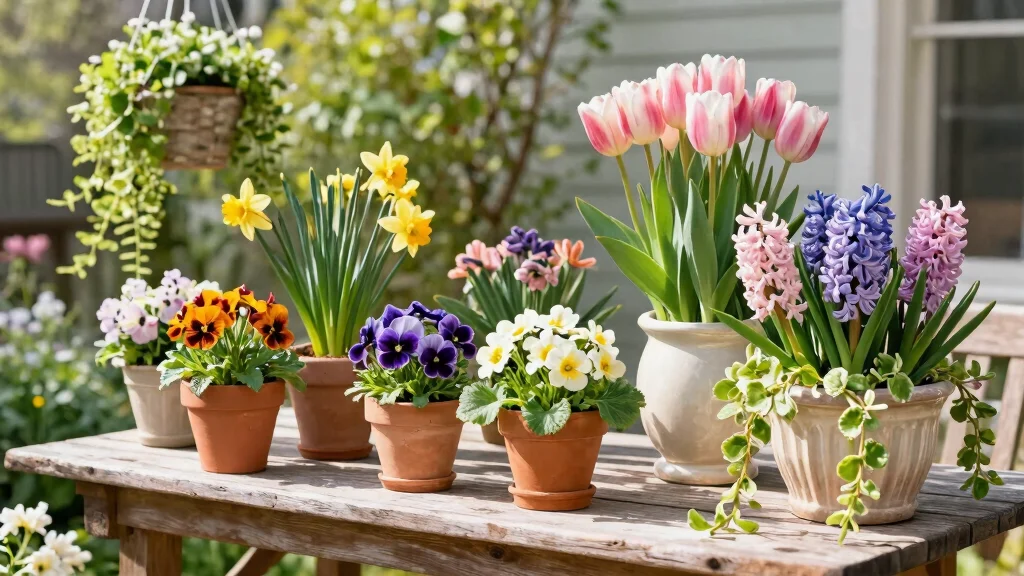 11 Refreshing Spring Outdoor Planter Ideas for New Blooms