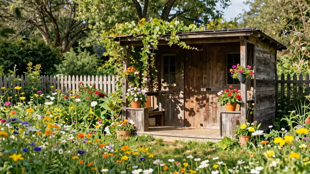 11 Timeless Rustic Garden Shed Ideas for a Farmhouse Vibe