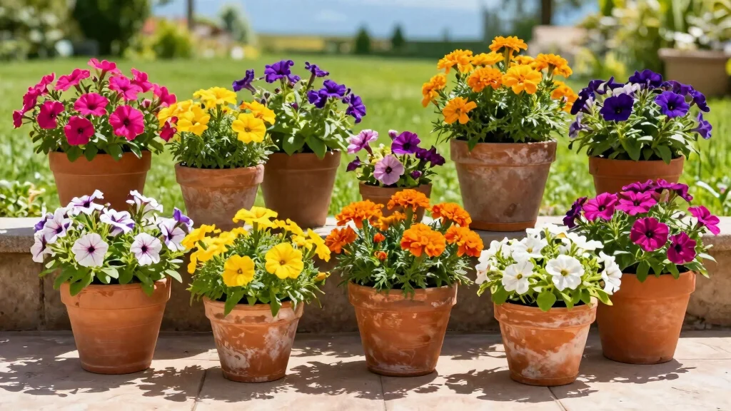 11 Vibrant Flower Planter Ideas for Full Sun Survival