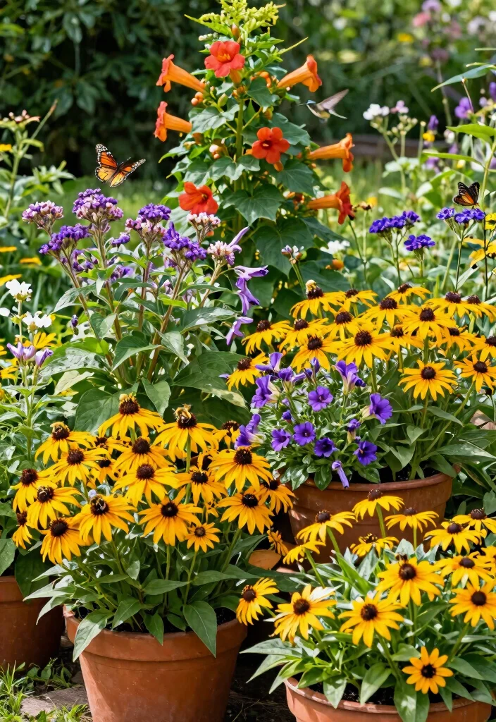 13 Best Outdoor Perennial Planter Ideas for Every Year 12. Pollinator Specific Plant Combinations 0