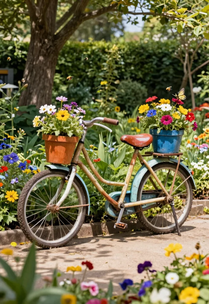 13 Best Outdoor Perennial Planter Ideas for Every Year 7. Artistic Planter Sculptures 0