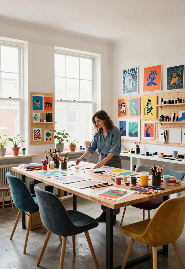 13 Dreamy She Shed Garden Ideas for a Private Sanctuary 6. Artistic Studio Garden Shed 0