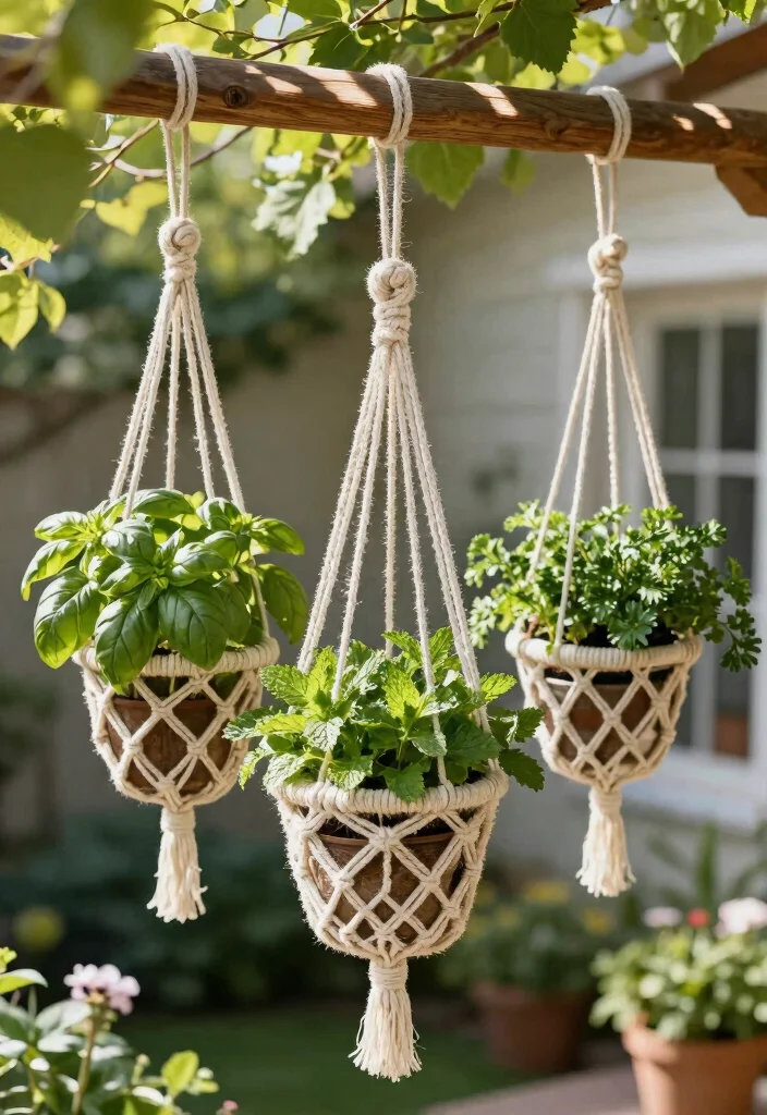 13 Efficient Raised Planter Ideas for Vegetable Gardens 3. Hanging Planters with Drip Trays 0