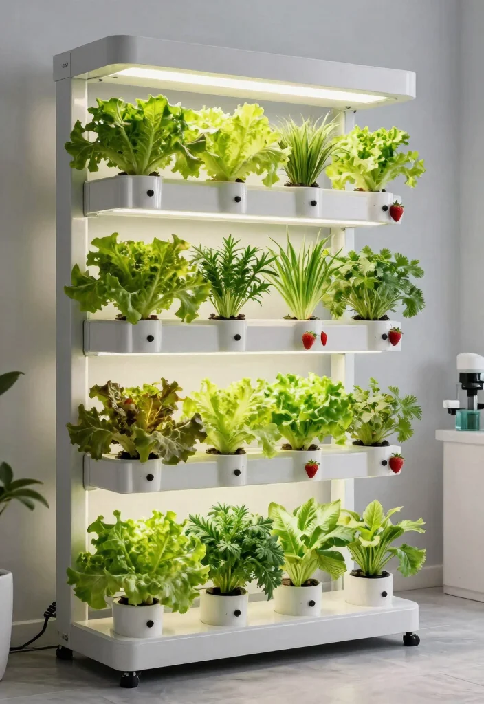 13 Efficient Raised Planter Ideas for Vegetable Gardens 9. Vertical Hydroponic Gardens 0