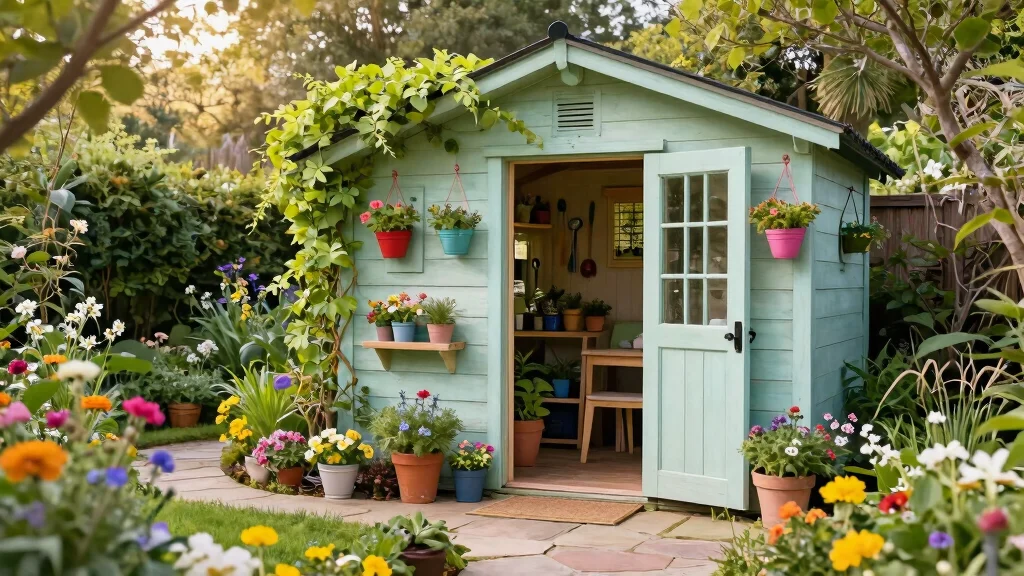 13 Incredible Garden Shed Makeover Inspiration (Before & After)