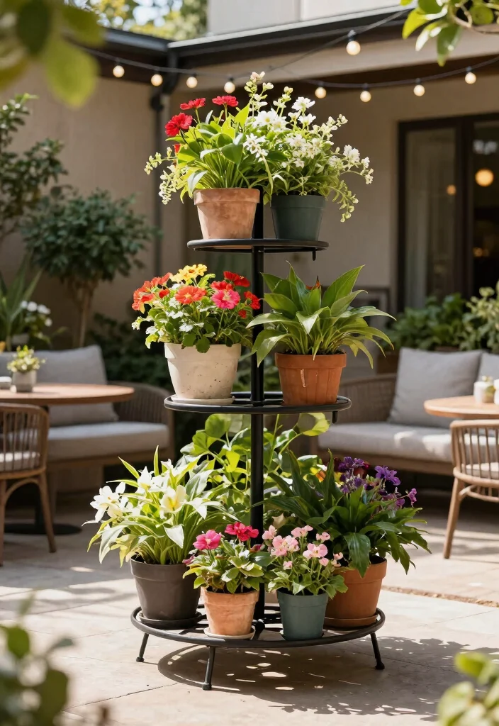 13 Most Stylish Plant Stand Inspiration for Your Pin 13. Stylish Outdoor Plant Stands 0