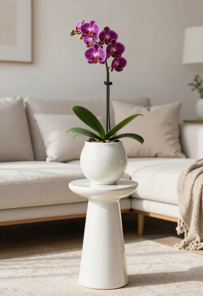 13 Most Stylish Plant Stand Inspiration for Your Pin 7. Stylish Plant Pedestals 0
