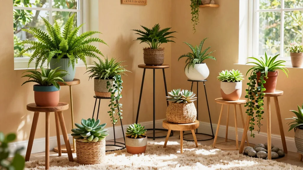 15 Aesthetic Plant Stand Decor Ideas to Personalize Your Space