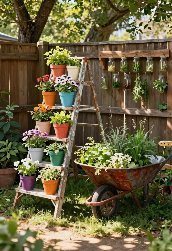 15 Amazing Planter Inspiration Outdoor Images for Pins 5. Upcycled Planters 0