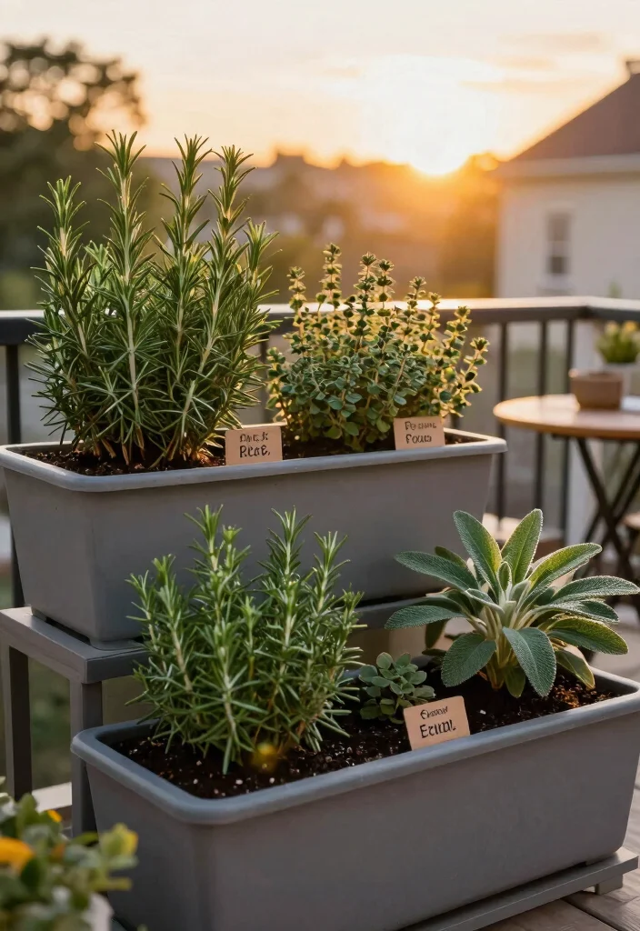 15 Beautiful Fall Outdoor Planter Ideas Autumn Colors 4. Autumn Herb Garden 0