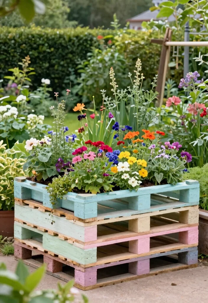 15 Best Cheap Garden Shed Ideas on a Budget Save Money 12. Repurposed Shipping Pallets as Planters 0