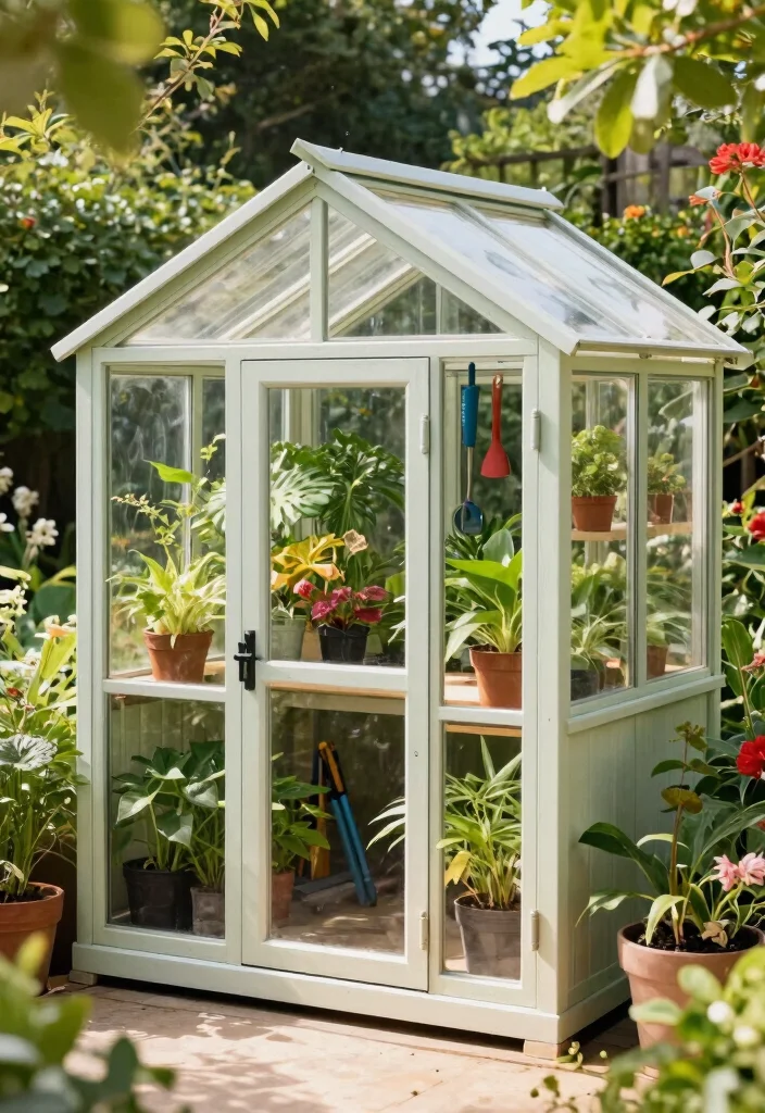 15 Best Cheap Garden Shed Ideas on a Budget Save Money 13. DIY Greenhouse Shed Combo 0