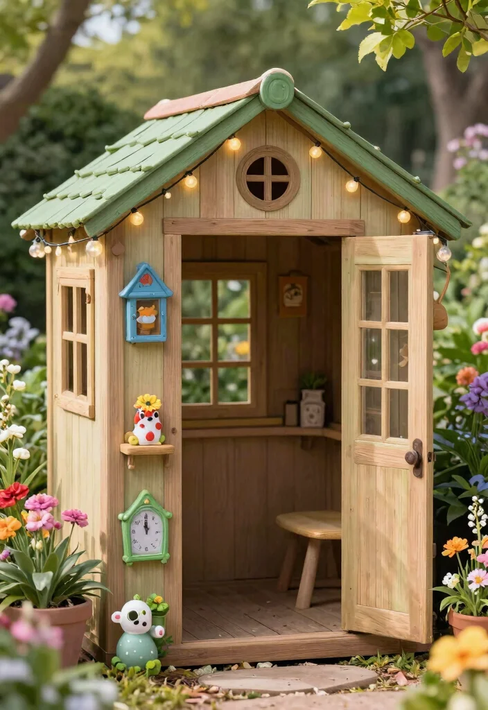 15 Best Cheap Garden Shed Ideas on a Budget Save Money 15. Themed Tool Shed 0