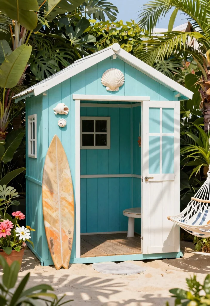 15 Best Cheap Garden Shed Ideas on a Budget Save Money 7. Themed Garden Shed 0